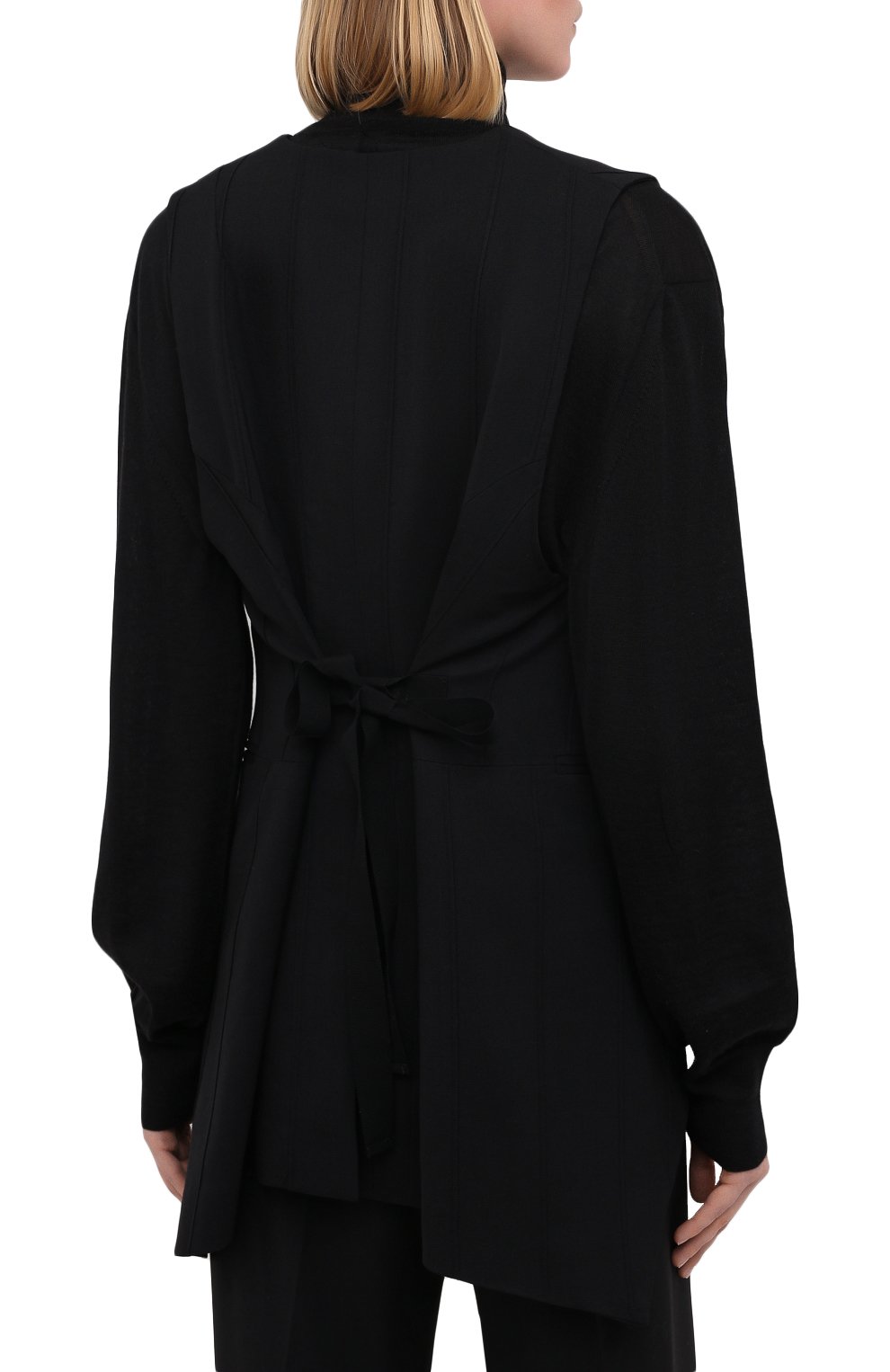Шерстяной жилет ANN DEMEULEMEESTER, арт. 2002-1154-P-178-099, фото 4