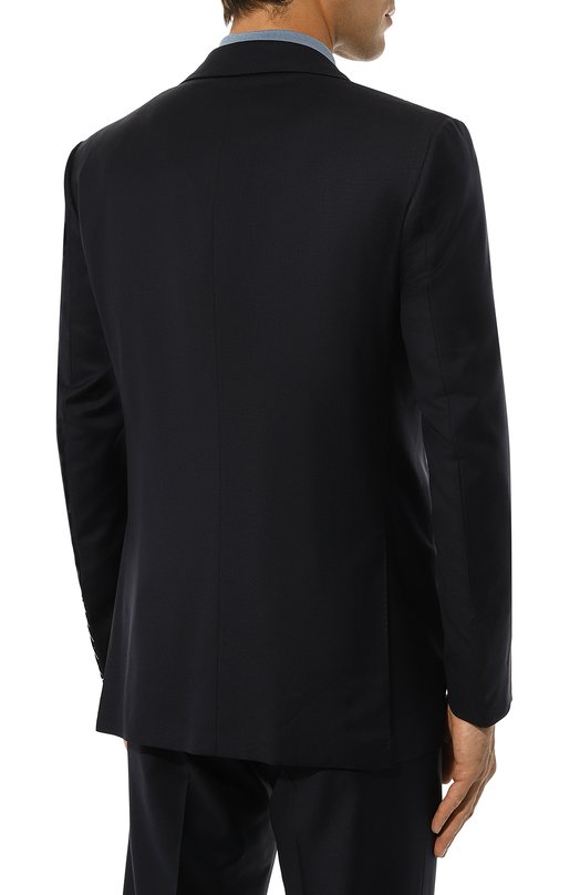 Шерстяной костюм Kiton UA81K0127003 Синий  UA81K0127003 Фото 5