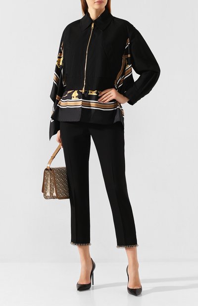 Хлопковый бомбер BURBERRY, арт. 8016927, фото 2