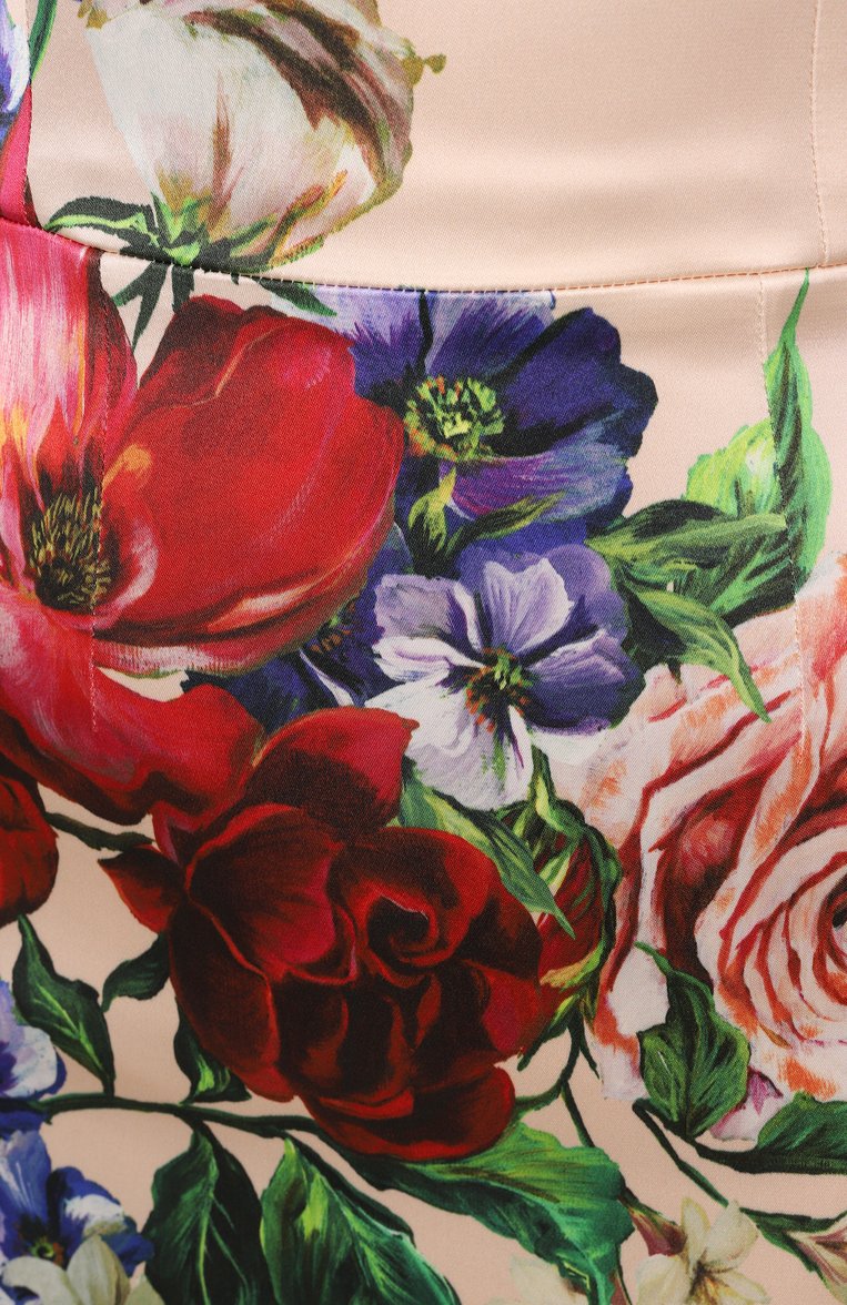 Атласное платье DOLCE & GABBANA, арт. F6EAJT/FSIB5, фо�то 1