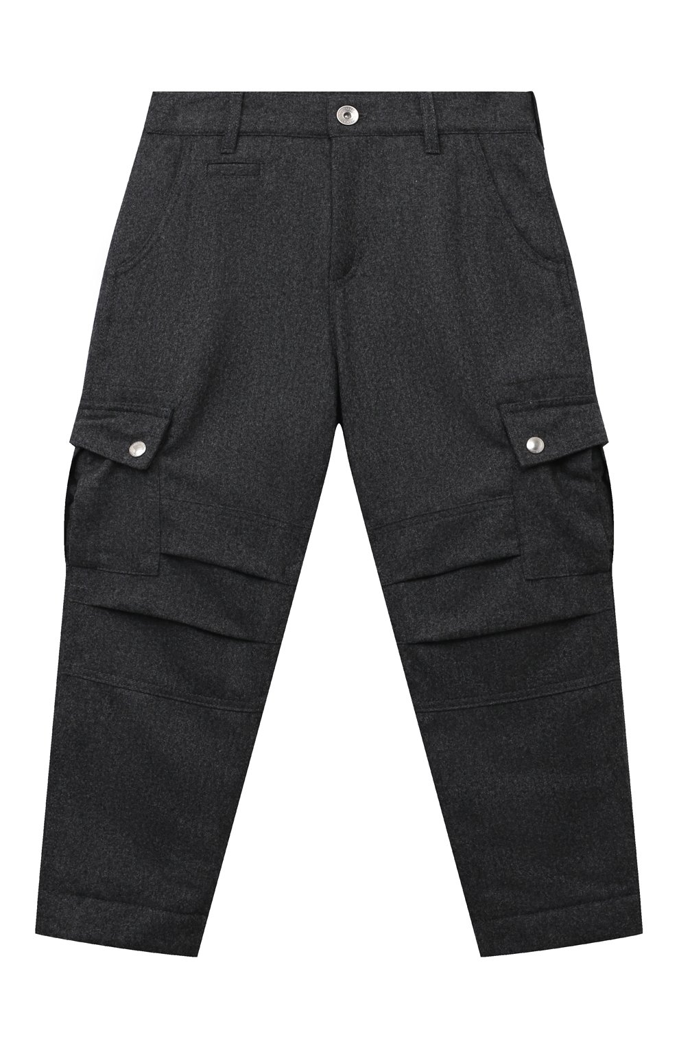 Утепленные брюки из шерсти BRUNELLO CUCINELLI, арт. BT38BH012B, фото 1