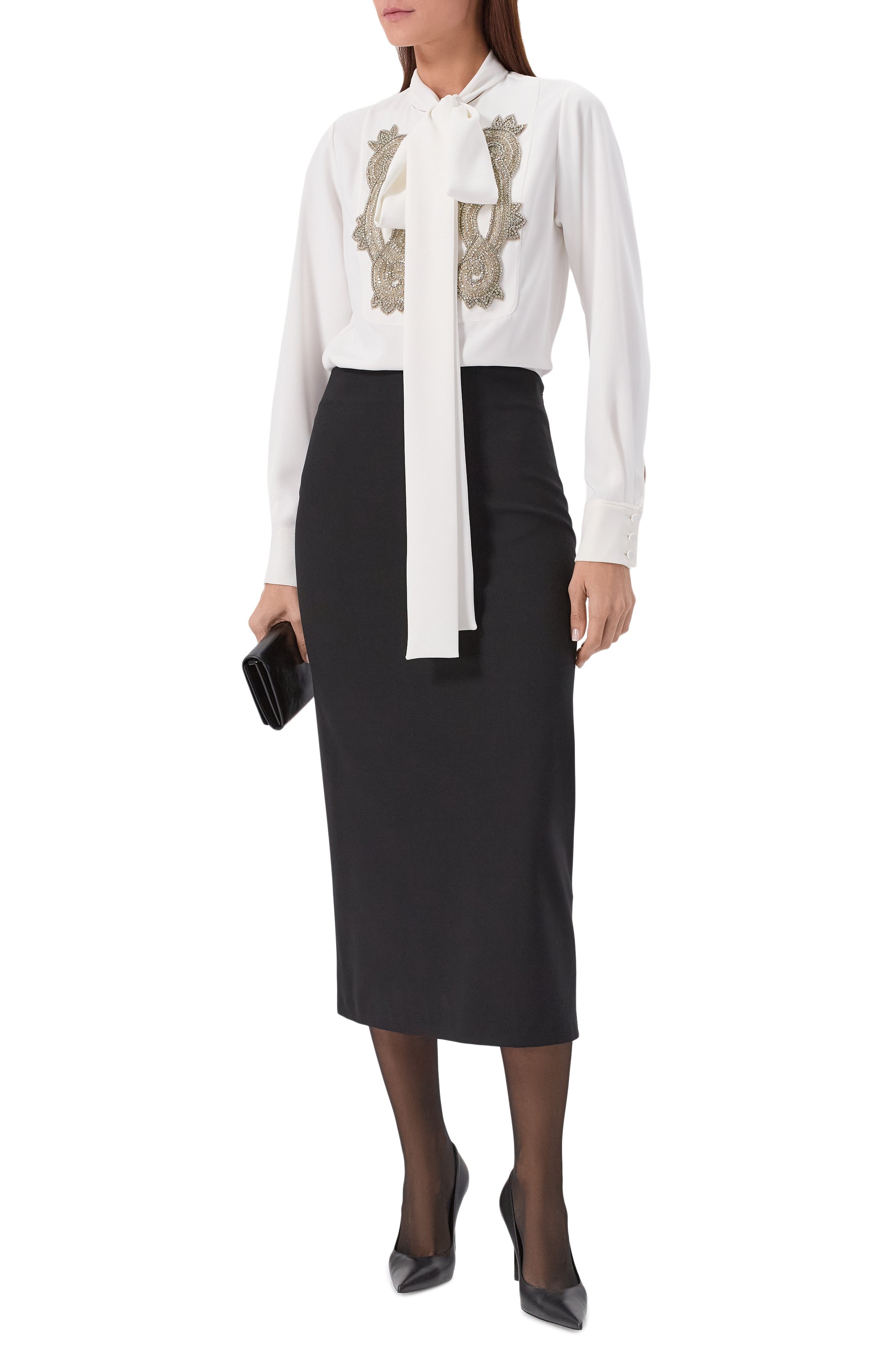 Блузка ZUHAIR MURAD, арт. PBL25019/CRCA018, фото 2