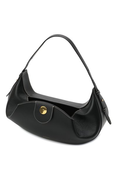 Сумка fortune cookie YUZEFI черного цвета по цене 49600 руб., арт. YUZIC0-HB-FC-00, фото 4 Сумка fortune cookie YUZEFI, арт. YUZIC0-HB-FC-00, фото 4