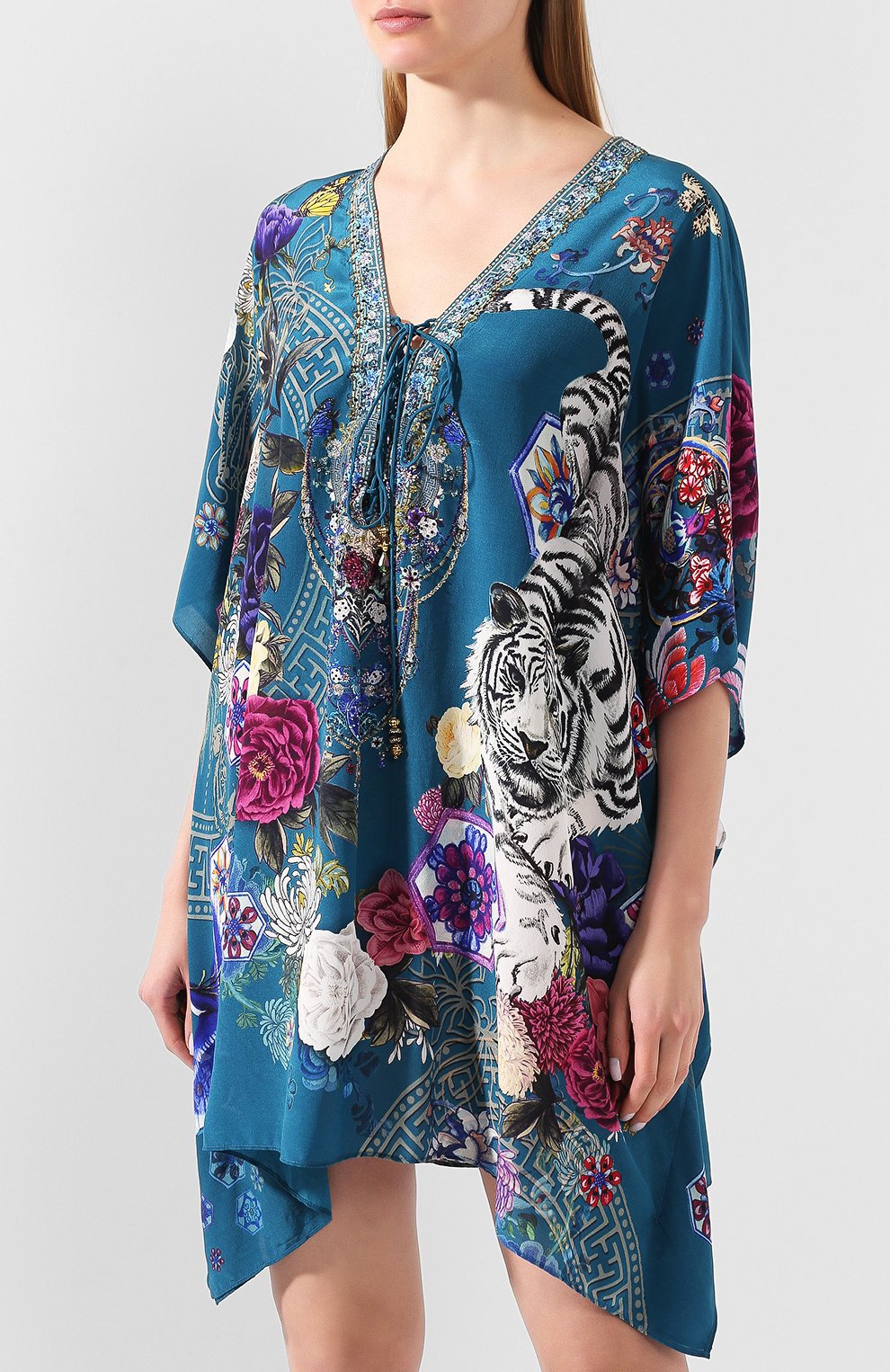 Шелковая туника CAMILLA, арт. 4051, фото 3