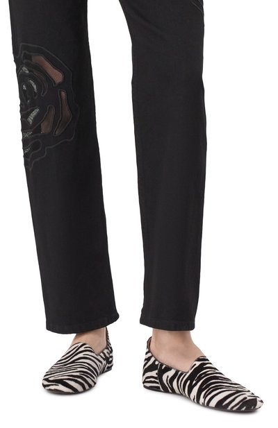 Кожаные лоферы PREMIATA, арт. M7006/P0NY ZEBRA, фото 3