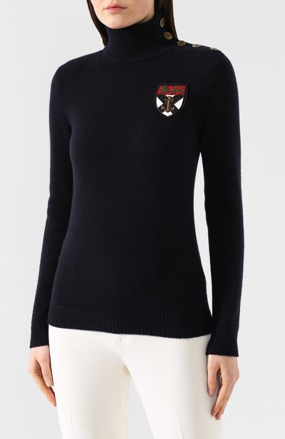 Кашемировая водолазка RALPH LAUREN темно-синего цвета по цене 180500 руб., арт. 290732712, фото 3 Кашемировая водолазка RALPH LAUREN, арт. 290732712, фото 3