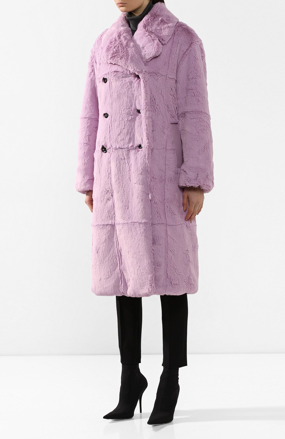 Шуба из экомеха TOM FORD, арт. CPF681-FUF017, фото 3