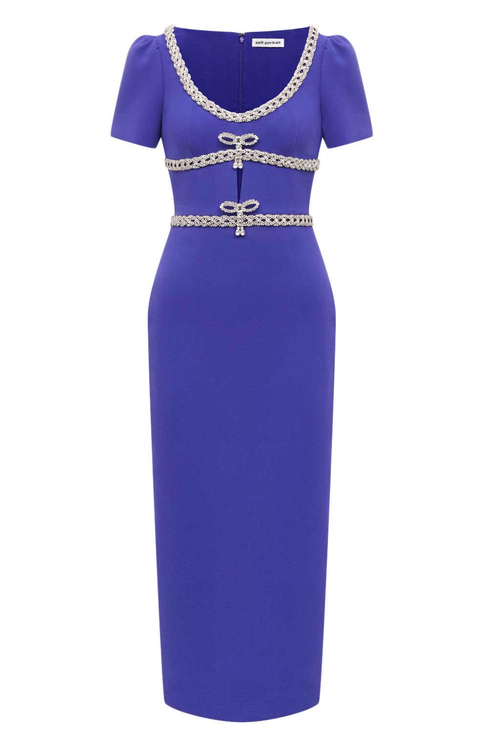 Платье SELF-PORTRAIT, арт. PF24-161M-BL, фото 1