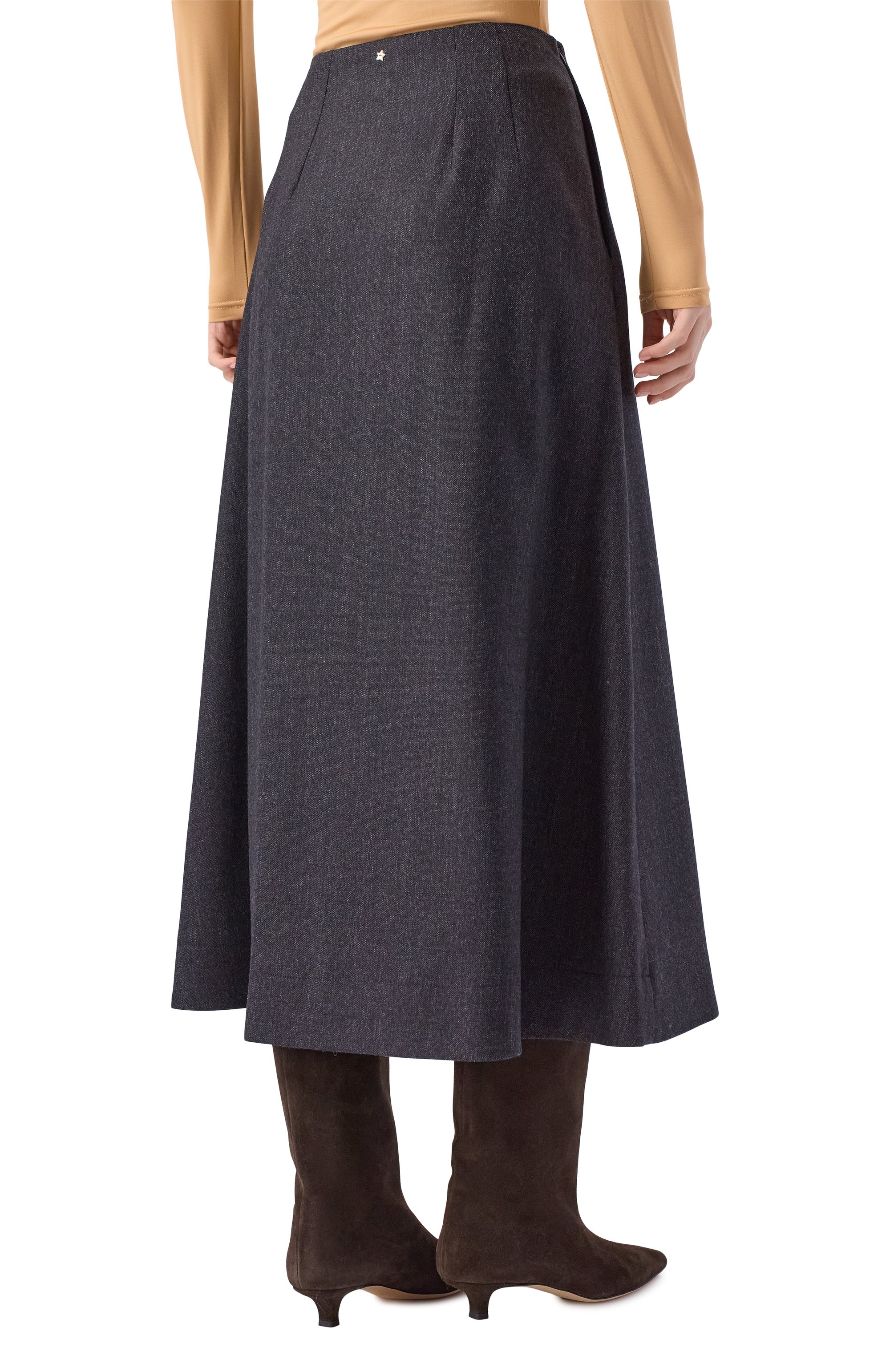 Шерстяная юбка LORENA ANTONIAZZI, арт. G033B/4998, фото 4