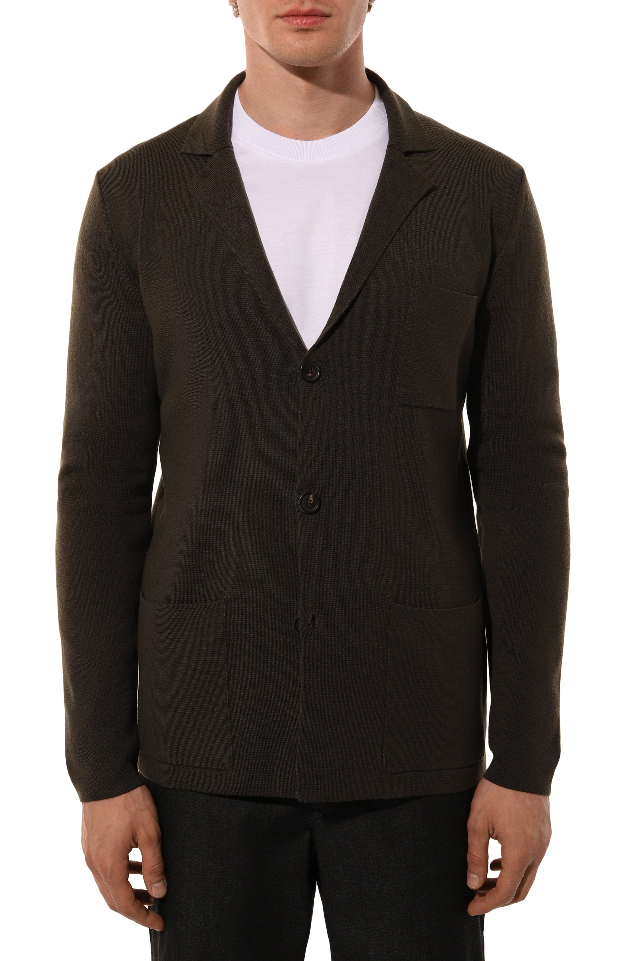 Шерстяной пиджак CORNELIANI, арт. 94M586-9425164, фото 5