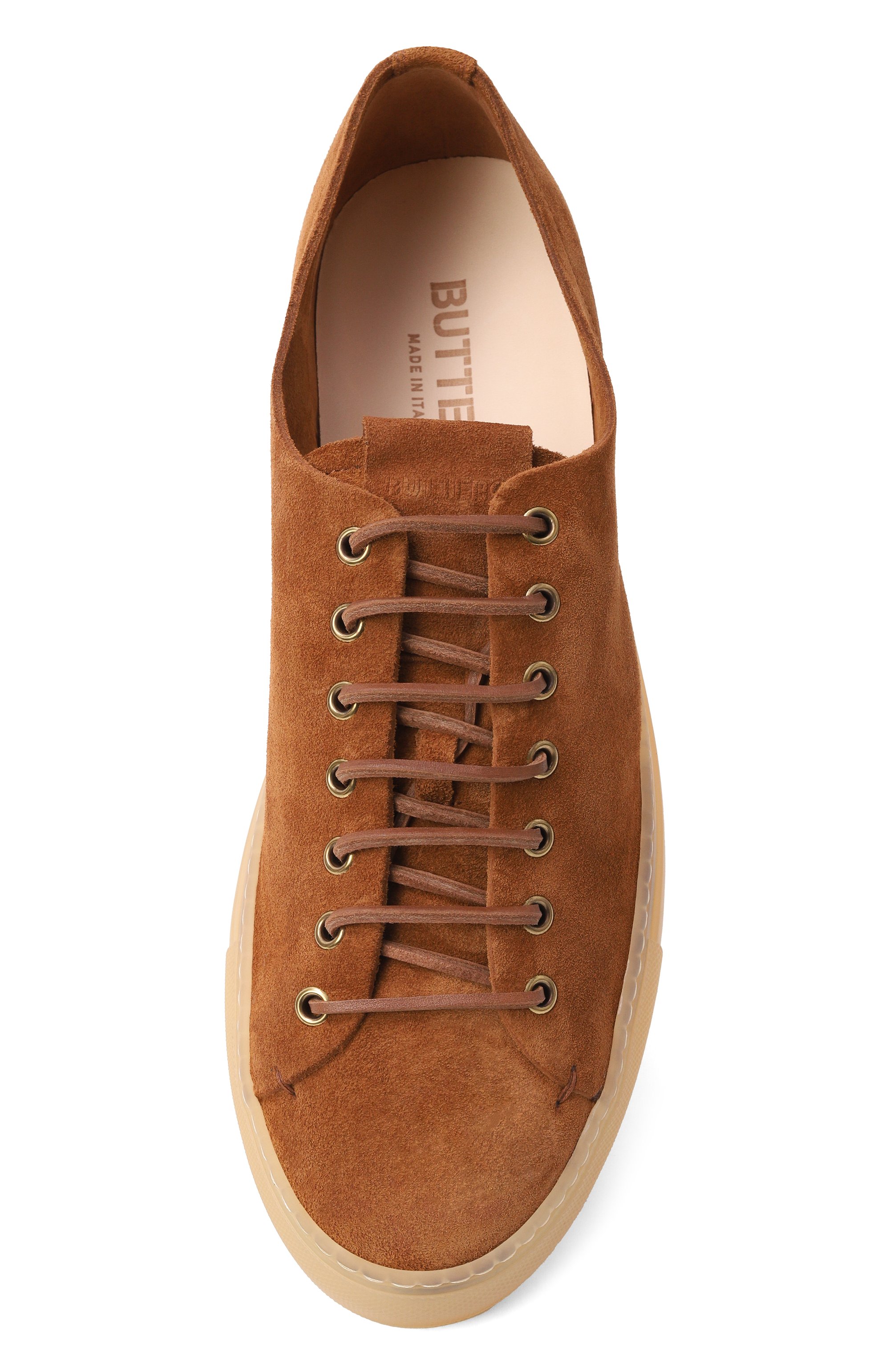 Замшевые кеды tanino BUTTERO, арт. B11600G0RH-UG, фото 5