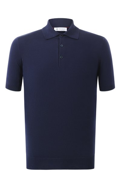 Мужская хлопковое поло BRUNELLO CUCINELLI, арт. M29800125