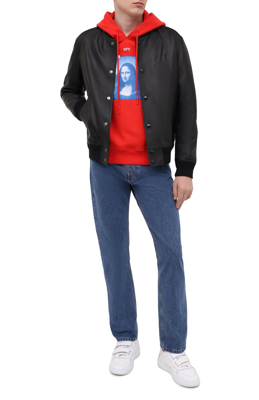 Хлопковое худи OFF-WHITE, арт. 0MBB037R21FLE001, фото 2