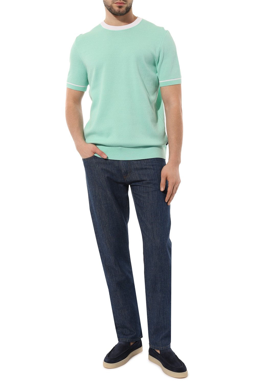 Хлопковый джемпер BOSS, арт. 50486731, фото 2