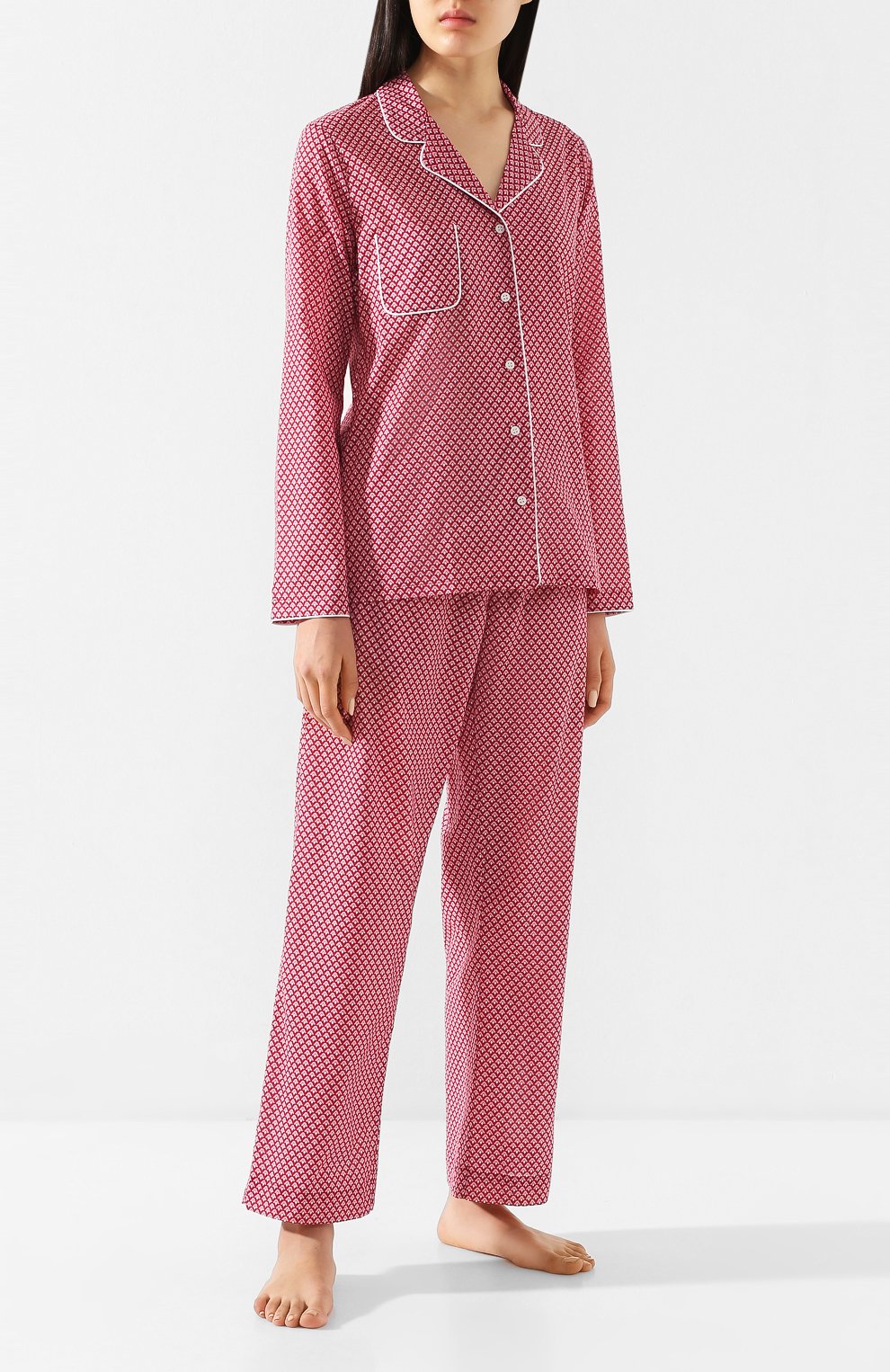 Хлопковая пижама DEREK ROSE, арт. 2029-LEDB031, фото 1