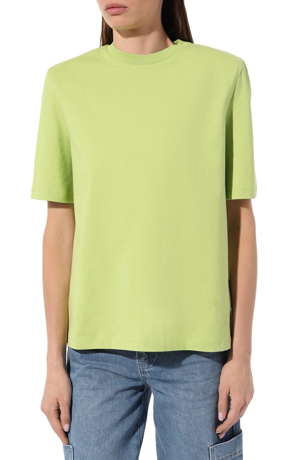 Хлопковая футболка THE ATTICO, арт. 227WCT04/J025, фото 3