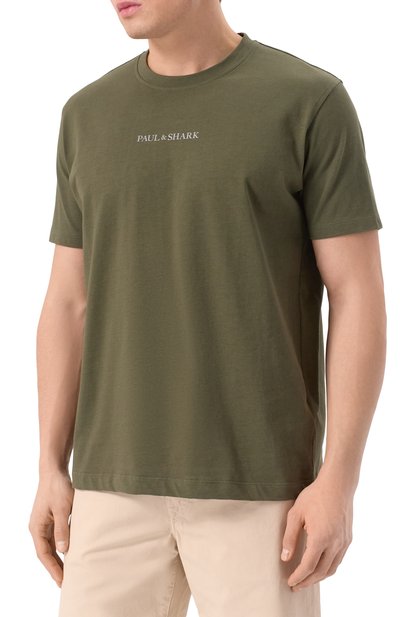 Хлопковая футболка PAUL&SHARK, арт. 25411088, фото 3