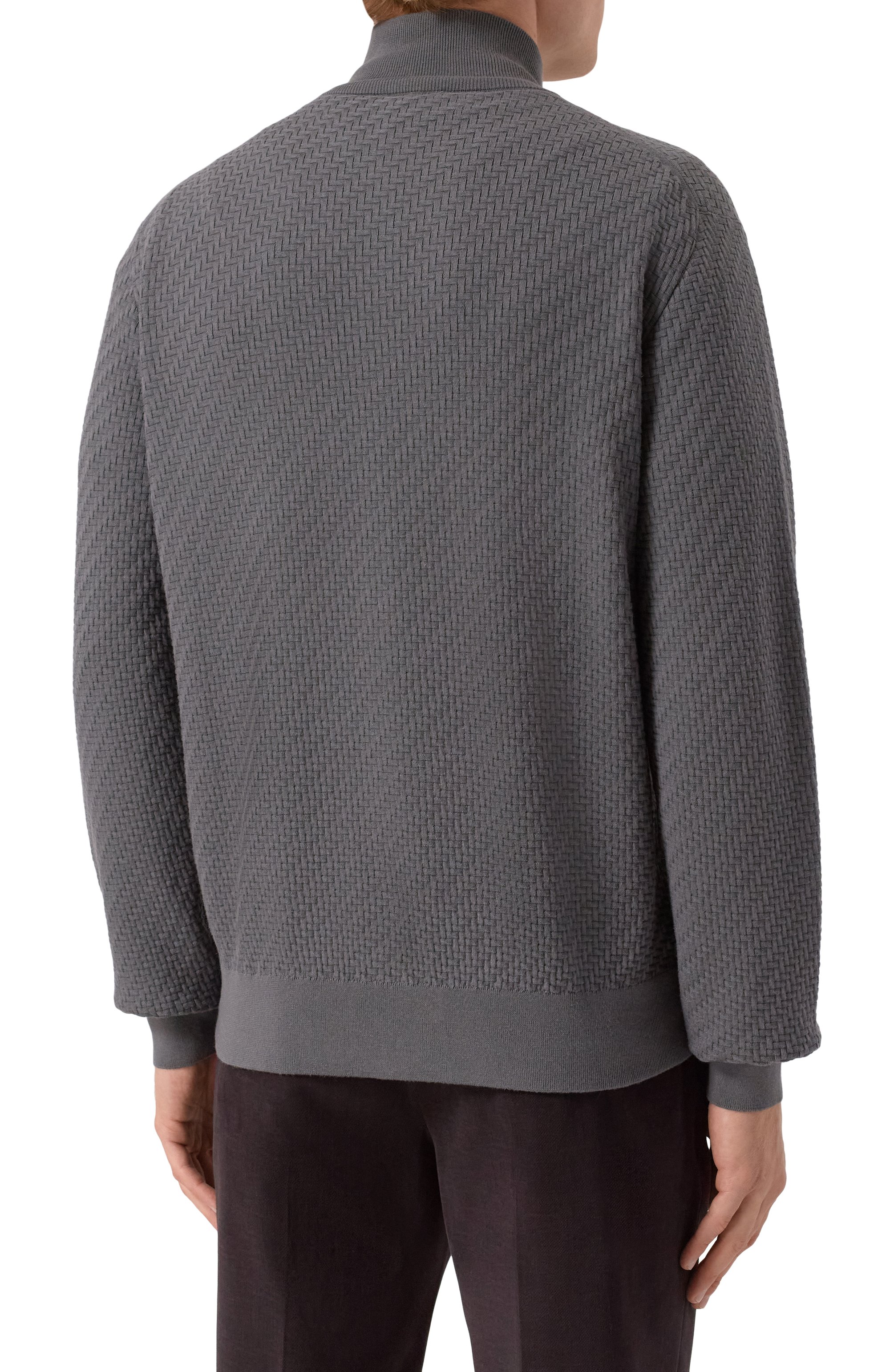 Кардиган из хлопка и шелка BRIONI, арт. UMT20L/PAK22, фото 4