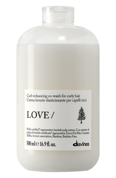 Женского очищающий крем для кудрявых и вьющихся волос love curl (500ml) DAVINES, арт. 70113