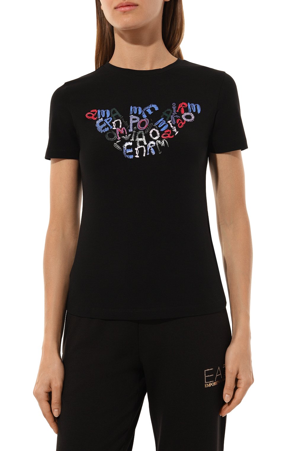 Хлопковая футболка EMPORIO ARMANI, арт. 6D2T7N/2J07Z, фото 3