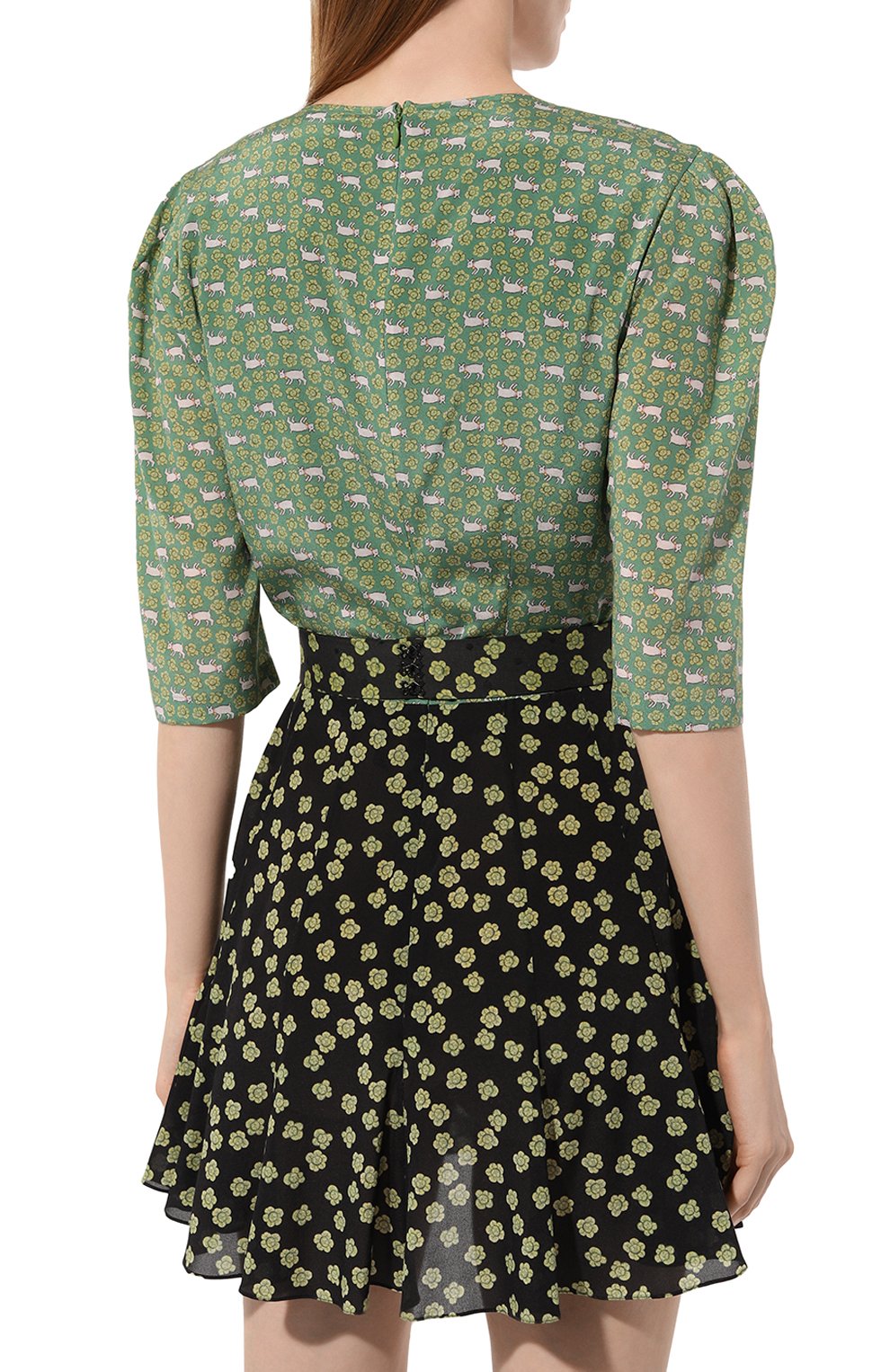 Шелковое платье ULYANA SERGEENKO, арт. ABC001SS22Ornella4639т21, фото 4