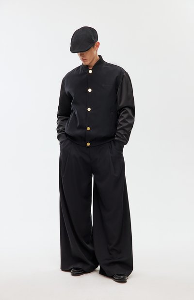 Кепи из шерсти и кашемира GIORGIO ARMANI, арт. 747360/1A511, фото 4