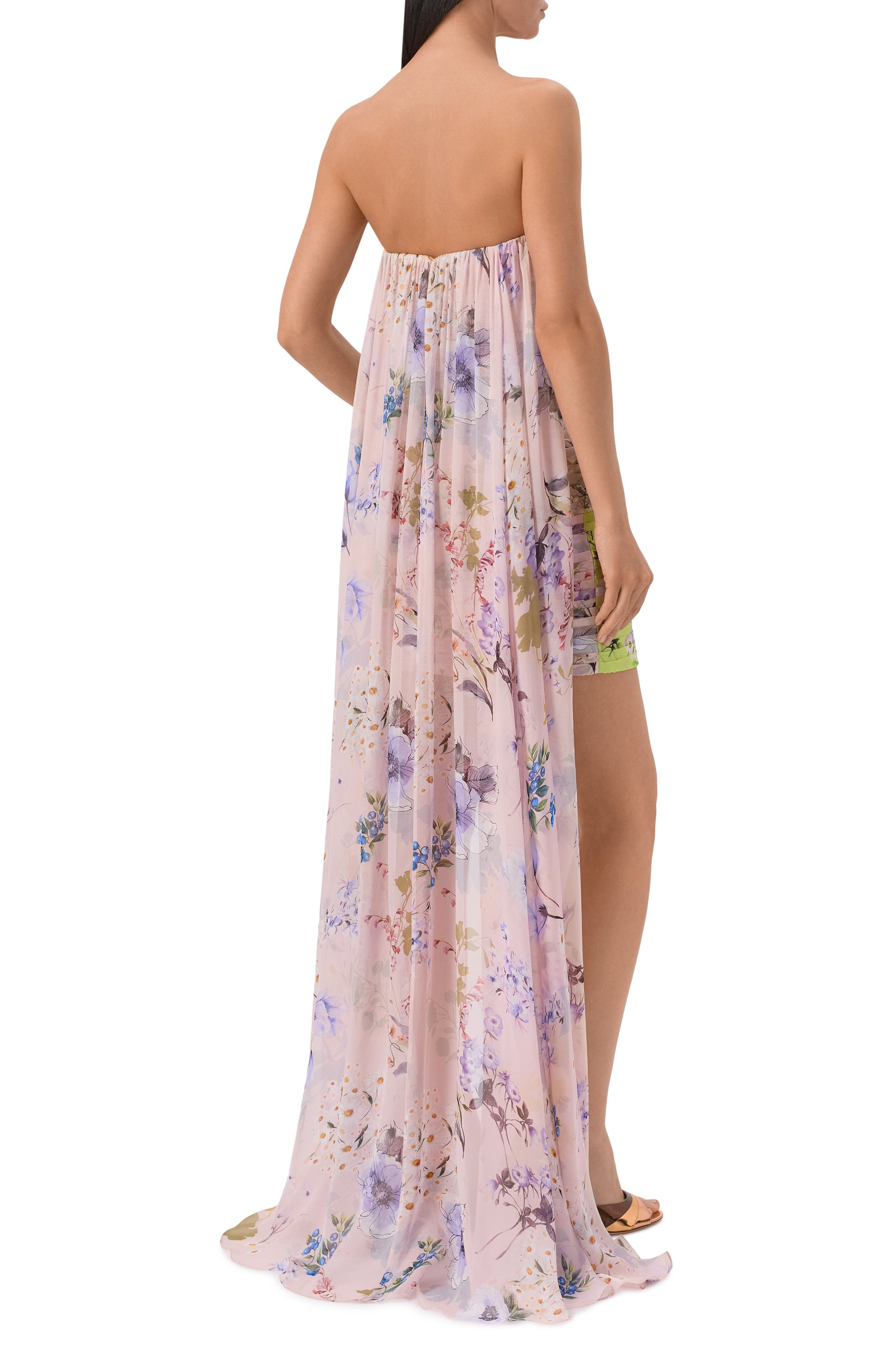 Шелковое платье ELIE SAAB, арт. D1197PS26/CH010, фото 3