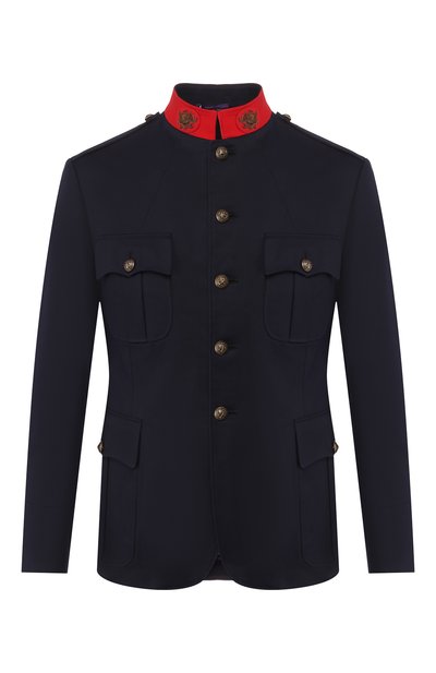 Хлопковый пиджак RALPH LAUREN, арт. 798798025, фото 1