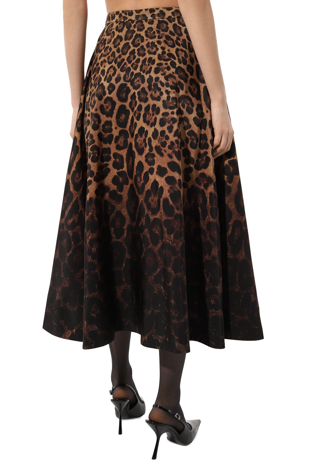 Шелковая юбка VALENTINO, арт. 3B3RAA23814, фото 4