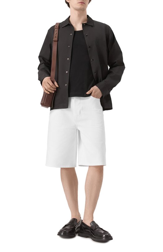 Хлопковая майка Dries Van Noten 251-021105-1600 Чёрный  251-021105-1600 Фото 2