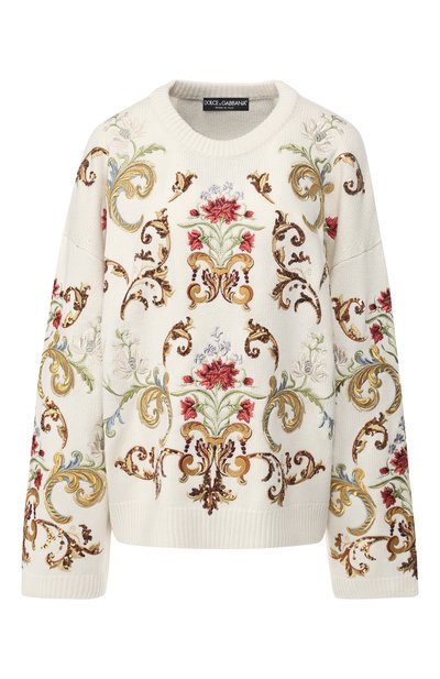 Женский кашемировый пуловер DOLCE & GABBANA, арт. FX346T/JAWJT