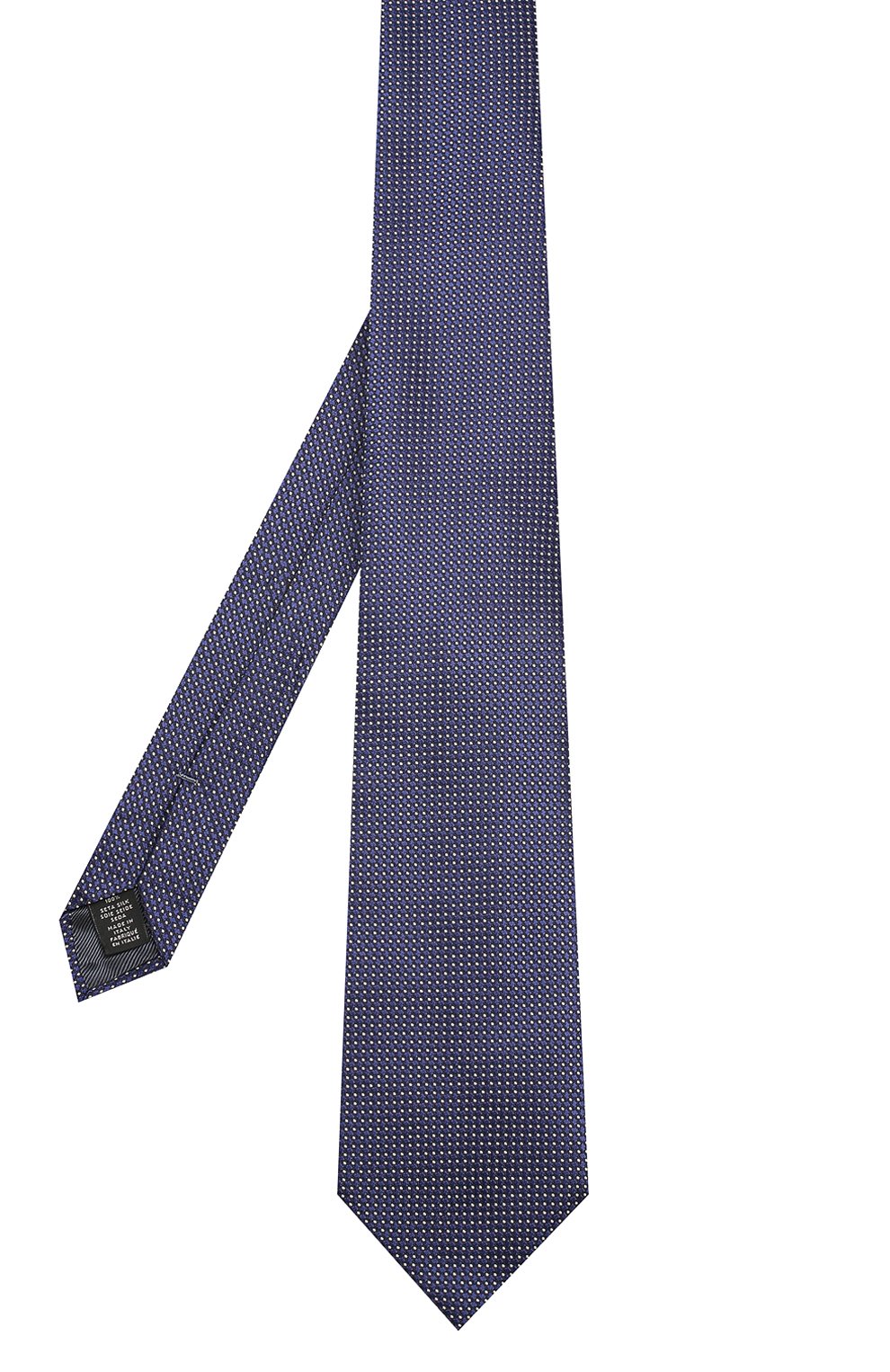 Шелковый галстук ZEGNA синего цвета по цене 19950 руб., арт. Z5E18/1XW, фото 2 Шелковый галстук ZEGNA, арт. Z5E18/1XW, фото 2