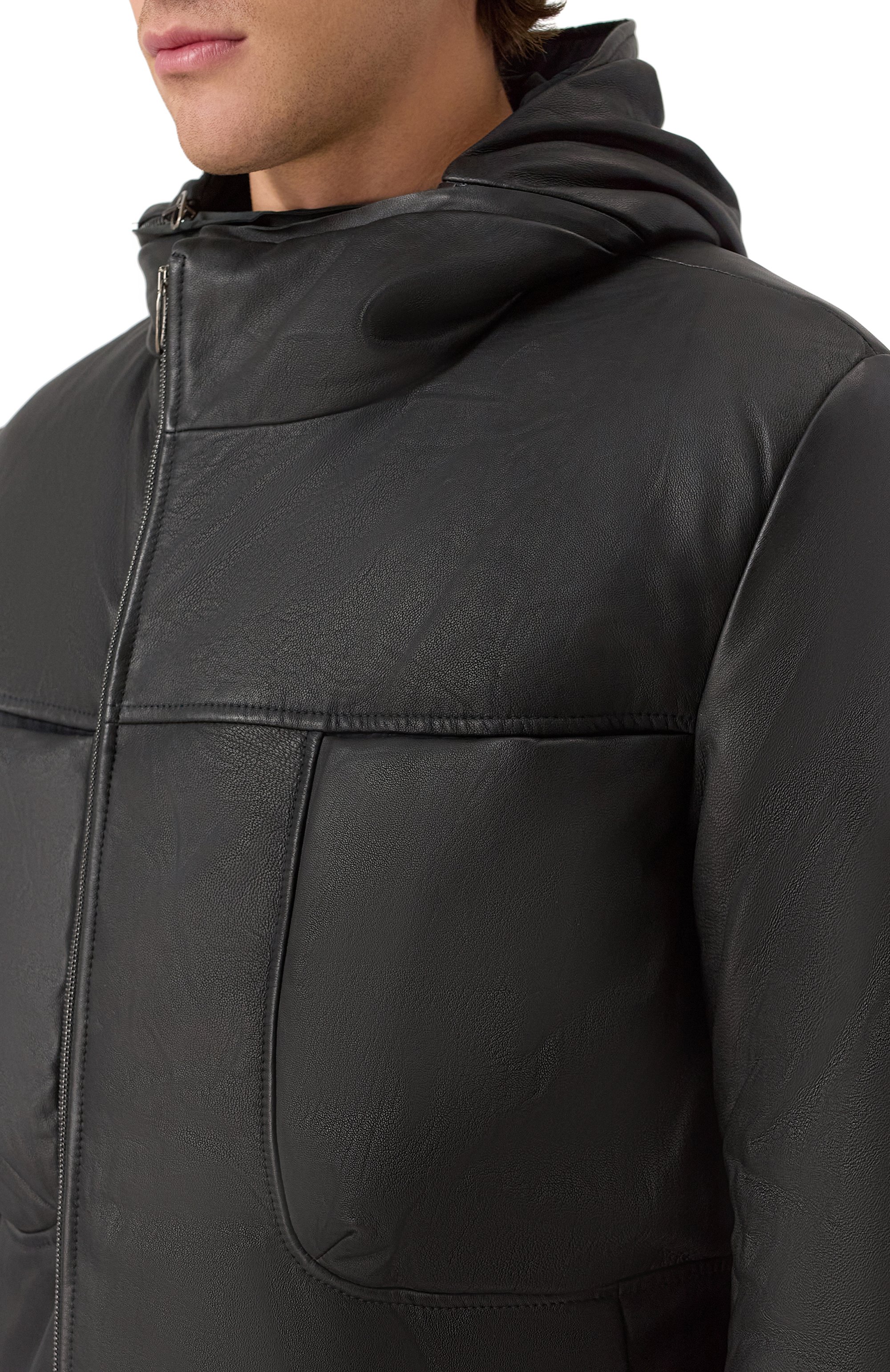 Кожаная куртка DANIELE BASTA, арт. DB1252S69T72GRP, фото 5