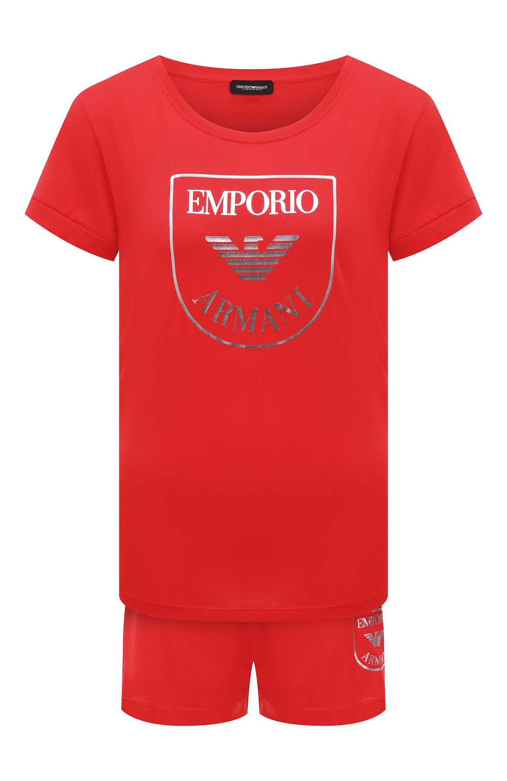 Хлопковая пижама EMPORIO ARMANI, арт. 164565/2R255, фото 1