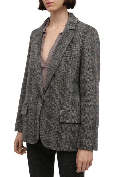 Шерстяной жакет ISABEL MARANT ETOILE, арт. VE0439-00M003E/CHARLY, фото 3