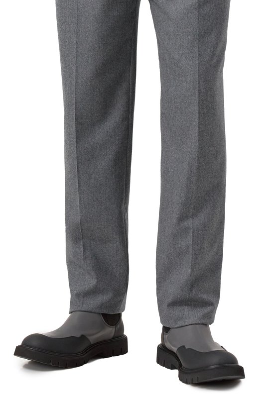 Кожаные челси Seboy`s Серый, фото 3