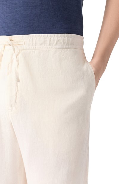 Льняные брюки 120% LINO, арт. 33ALIM29PT/0253/000, фото 5