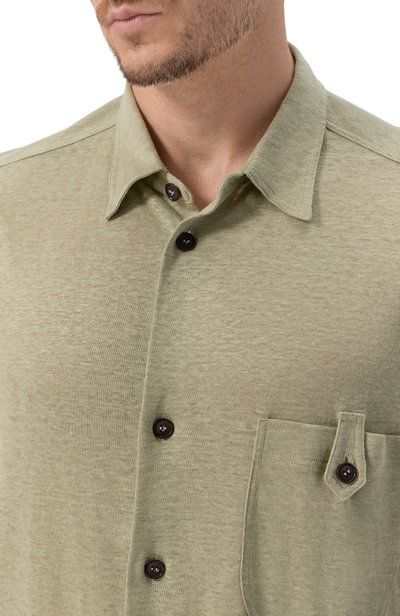 Льняная рубашка GIORGIO ARMANI, арт. GM004110/TE11335, фото 5