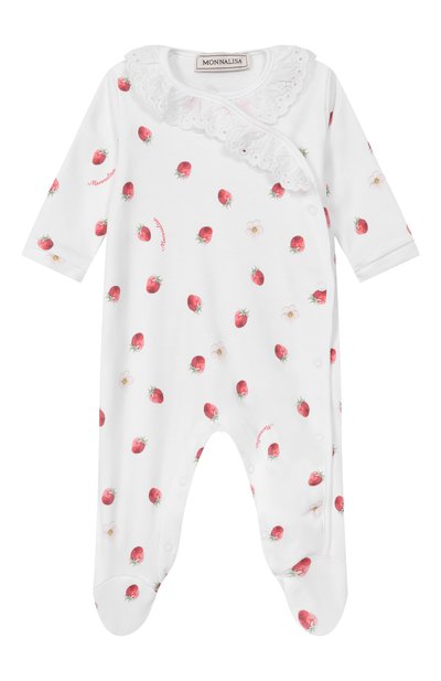 Хлопковый комбинезон MONNALISA, арт. 35G208