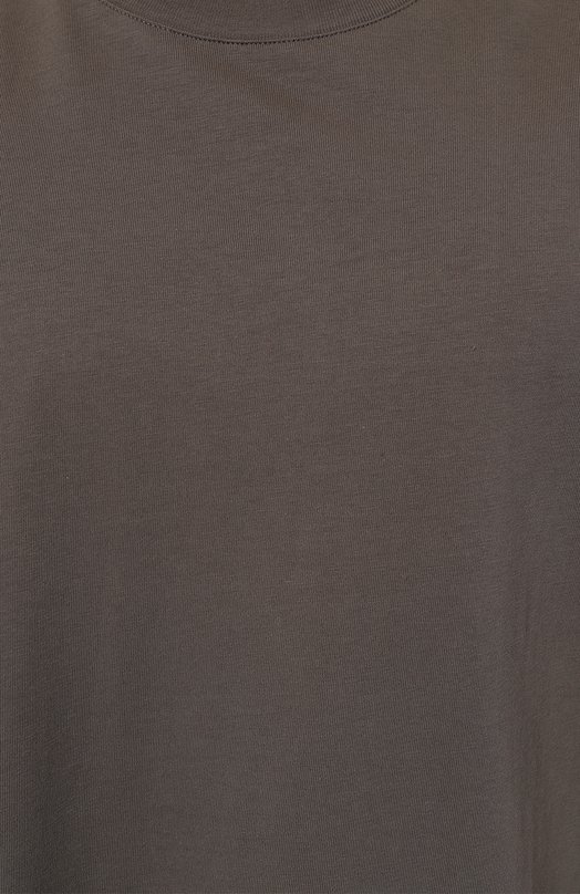 Хлопковая футболка Thom Krom Коричневый, фото 5