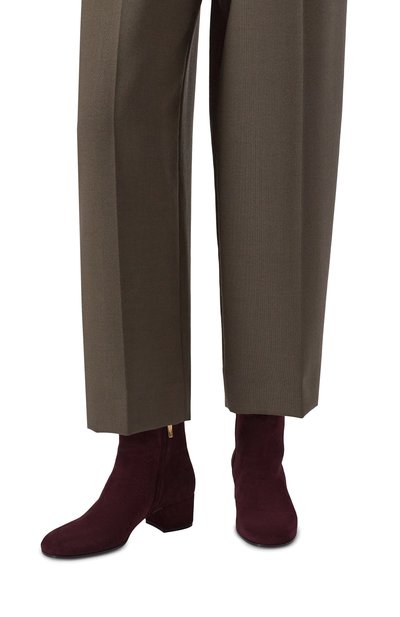 Замшевые ботильоны joelle 45 GIANVITO ROSSI, арт. G73031.45RIC.CASB0UR, фото 2