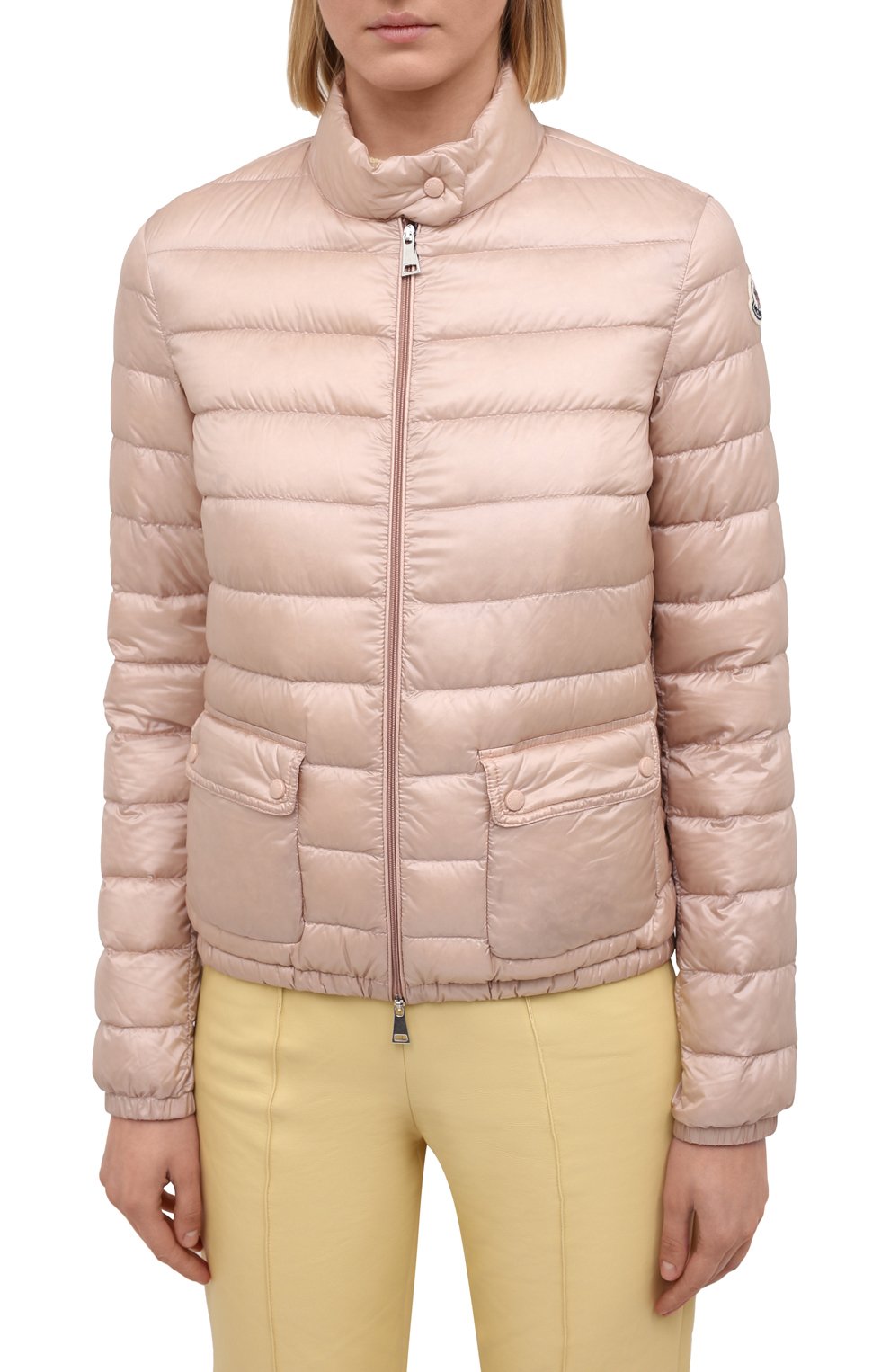 Пуховая куртка MONCLER светло-бежевого цвета по цене 69950 руб., арт. G1-093-1A101-00-53048, фото 3 Пуховая куртка MONCLER, арт. G1-093-1A101-00-53048, фото 3