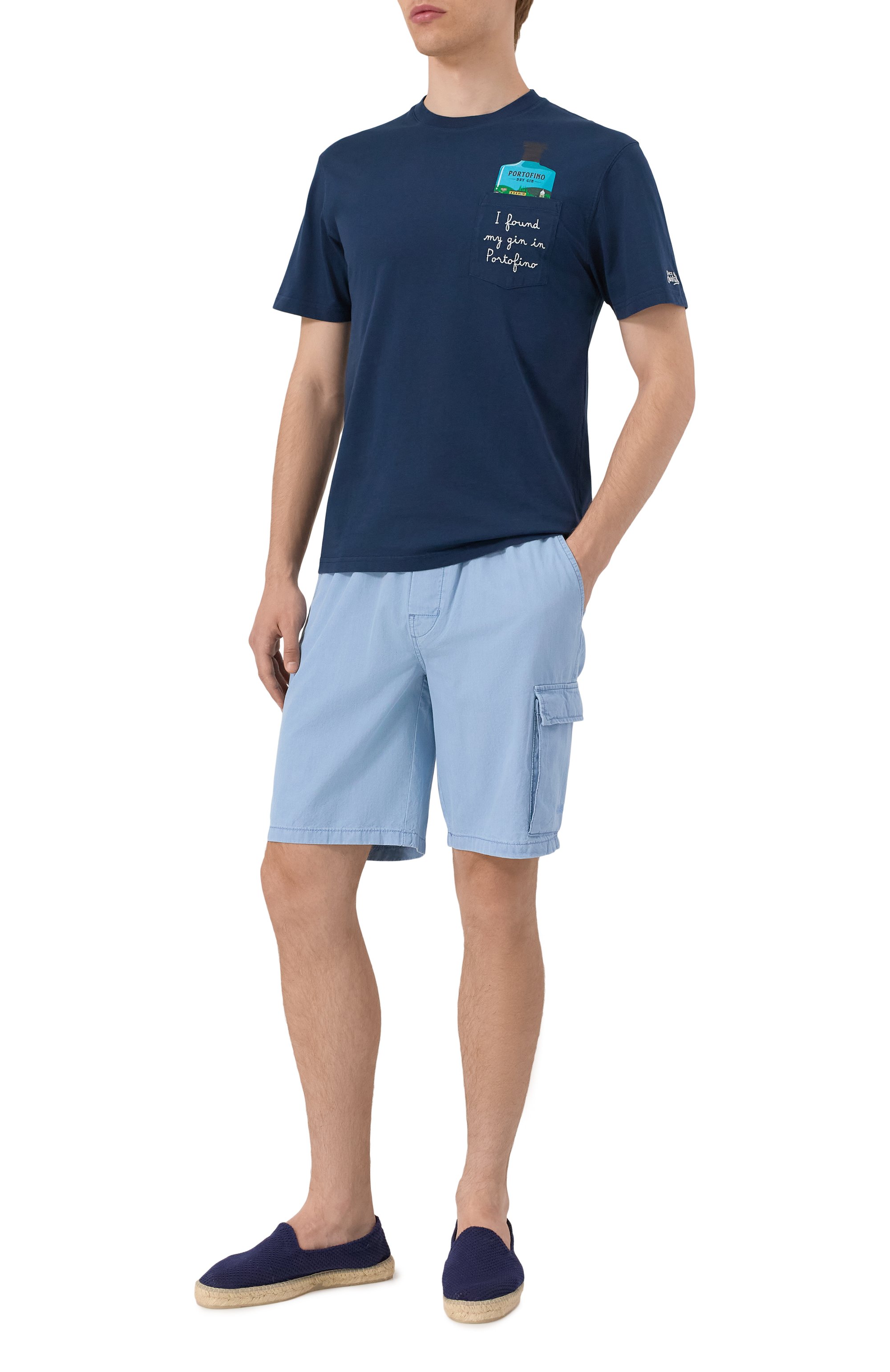 Хлопковая футболка MC2 SAINT BARTH, арт. STBM AUSTIN/05650H, фото 2