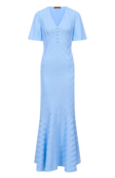 Женское платье из хлопка и вискозы MISSONI, арт. DS25SG1J/BR00JC