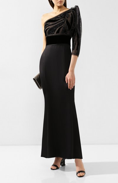 Комбиниро ванное платье GIORGIO ARMANI, арт. 9WHVR019/T01DD, фото 2