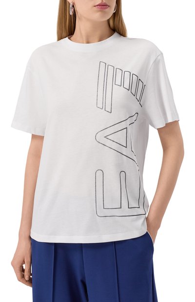 Хлопковая футболка EA7, арт. 7W000185/AF10201, фото 3