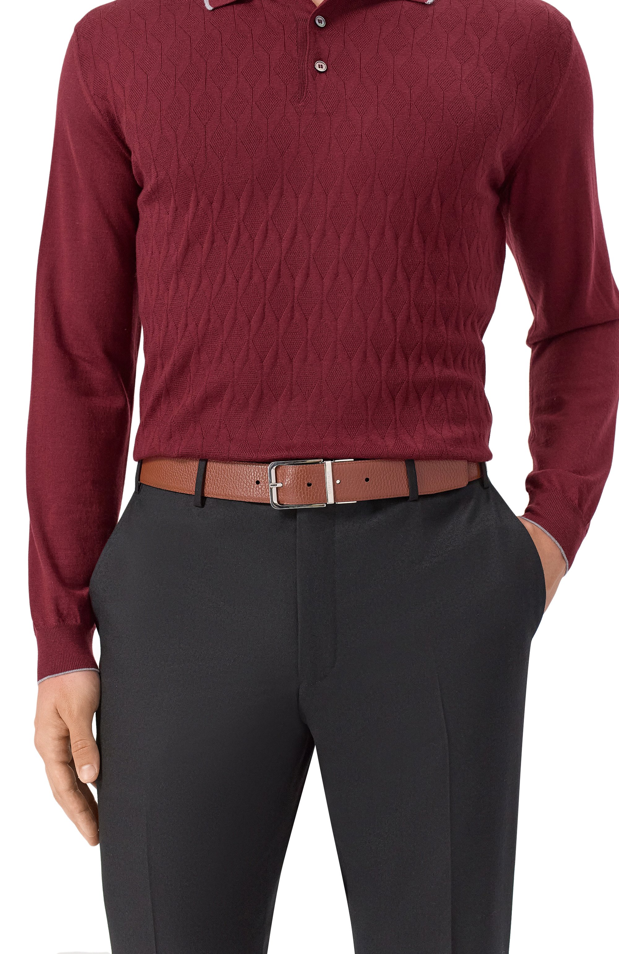 Двусторонний ремень CORNELIANI, арт. 26V305-2620849, фото 3