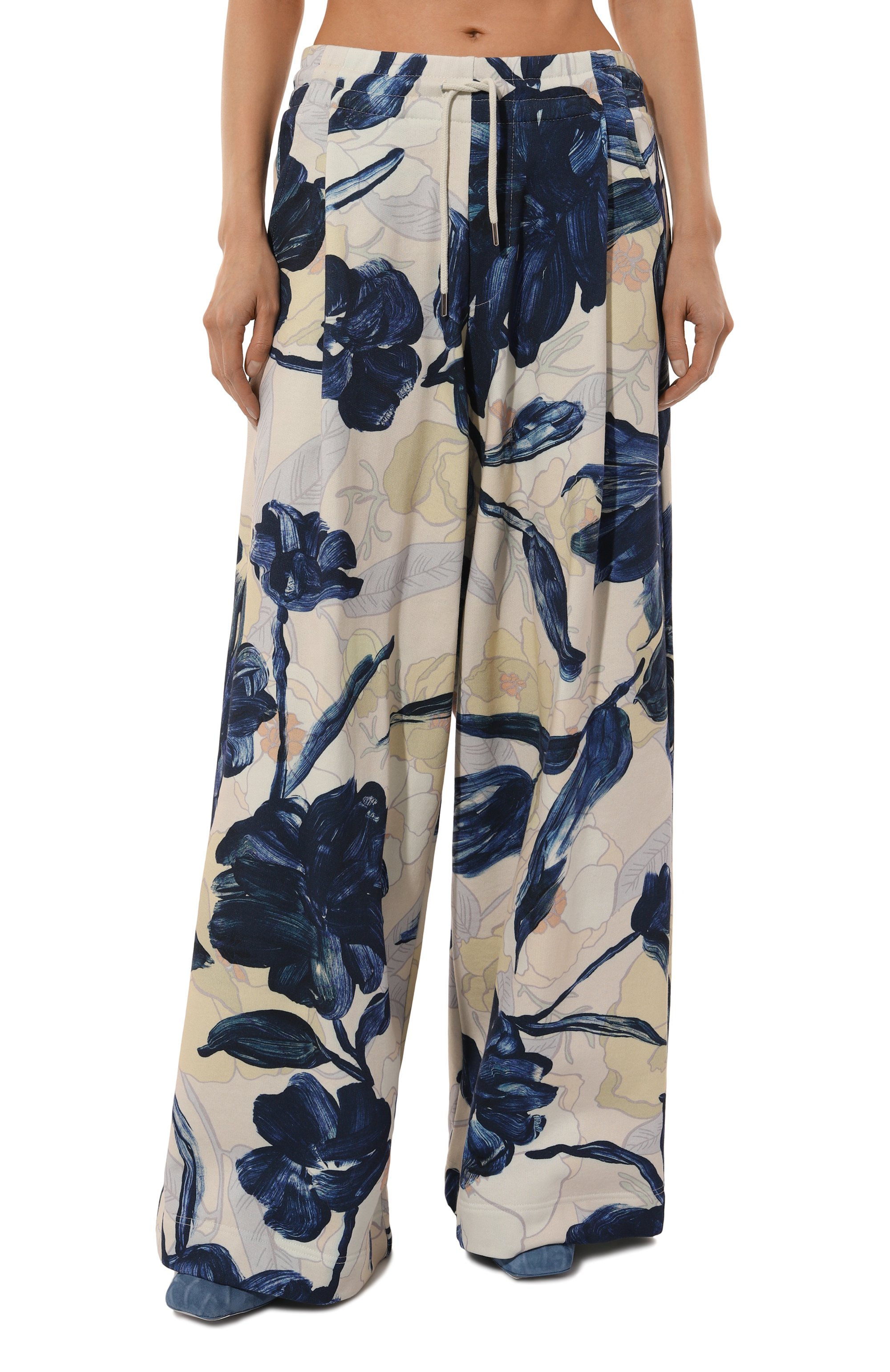 Хлопковые брюки DRIES VAN NOTEN, арт. 242-011163-9608, фото 3