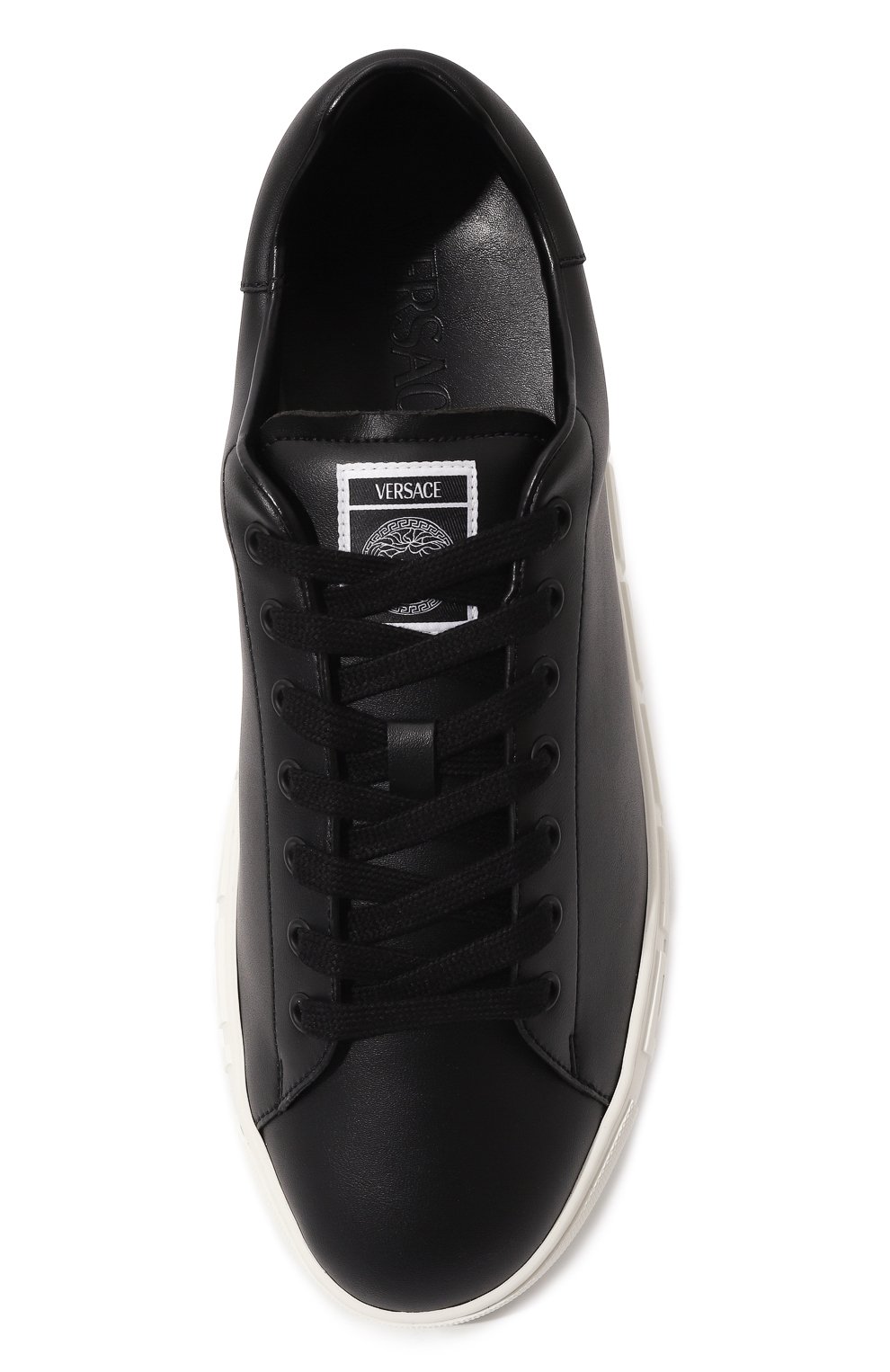 Кеды из экокожи greca VERSACE, арт. 1014460/1A09608, фото 6