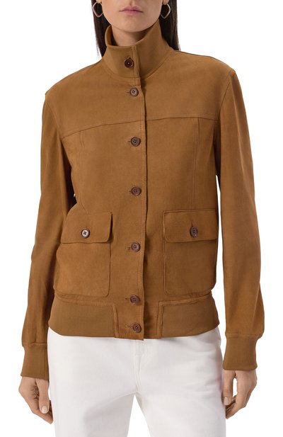 Замшевая куртка P.A.R.O.S.H., арт. D431678, фото 3